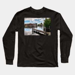 Across The Thames At Marlow Long Sleeve T-Shirt